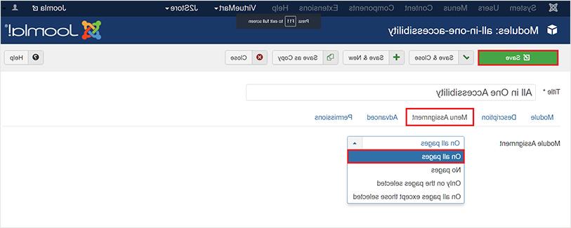 Joomla无障碍网站设计